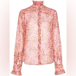 ALEXIS
Indra Floral Georgette Blouse In Pink